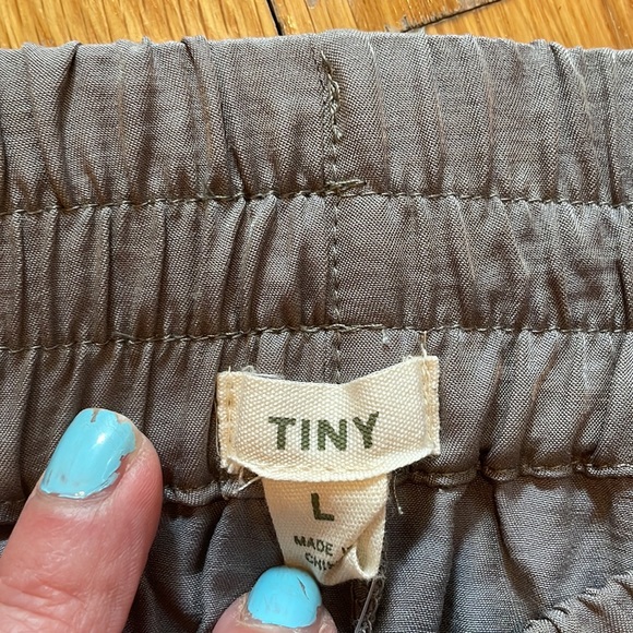 Anthropology NWT silky cargo pant size L - Picture 10 of 16